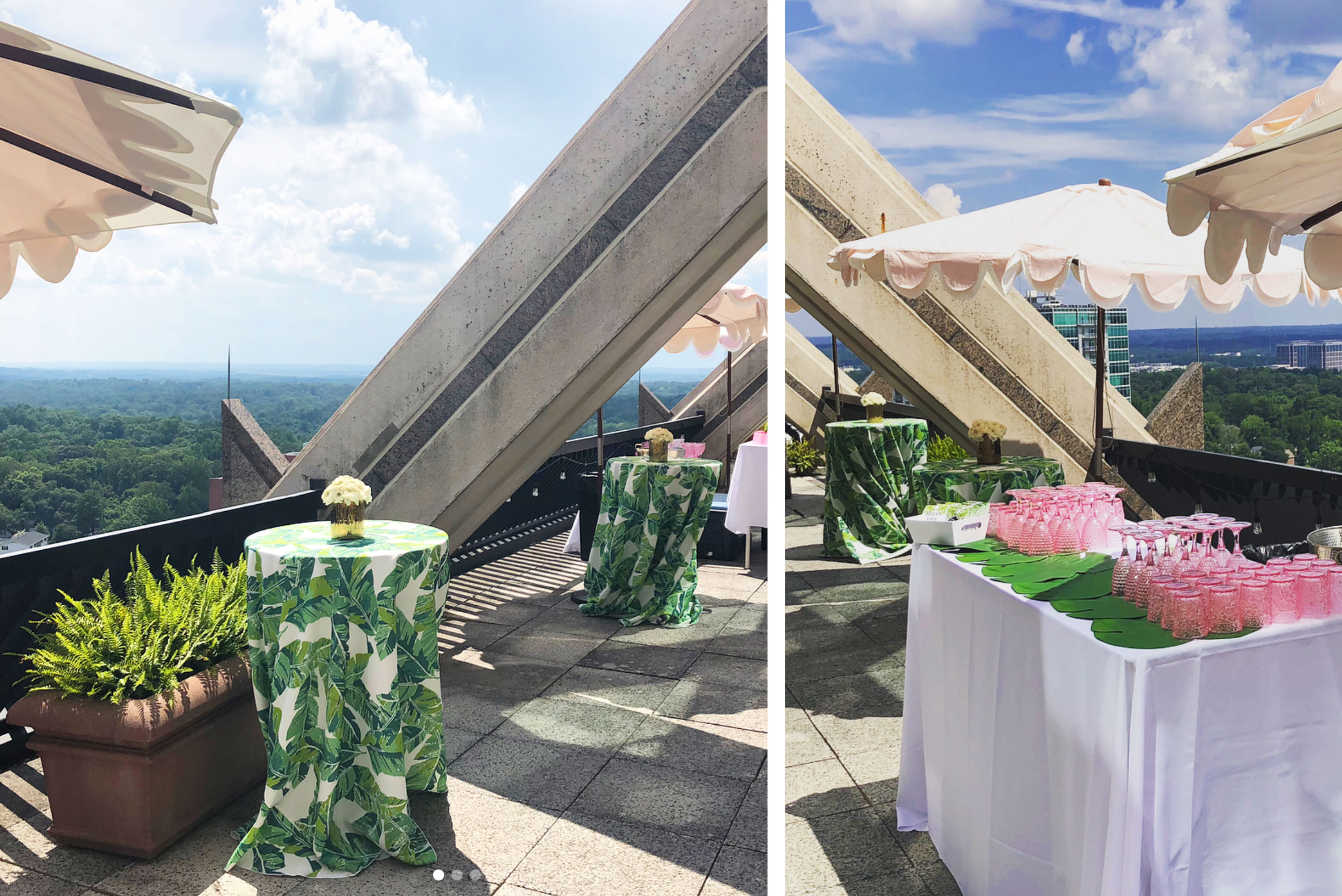 5 Times Tropical Linen Ruled the Summer Linen Rentals Wedding Table